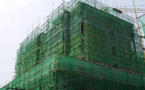 Construction safety netting